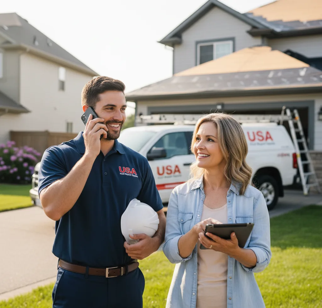 USA Roof Repair Experts customer support in Oil City